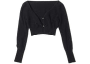 Jacquemus Le Cardigan Alzou Cardigan Black
