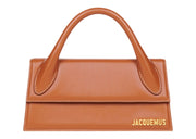 Jacquemus Le Chiquito Long Signature Handbag Light Brown