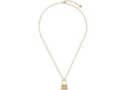 Jacquemus Le Collier Chiquito Necklace Light Gold