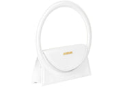 Jacquemus Le Sac Rond Circle Purse White