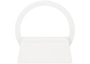 Jacquemus Le Sac Rond Circle Purse White