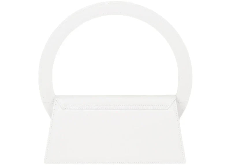 Jacquemus Le Sac Rond Circle Purse White