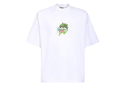 Jacquemus Le T-Shirt Grenouille Frog Print T-Shirt White