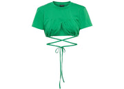 Jacquemus Le T-Shirt Baci Top Green