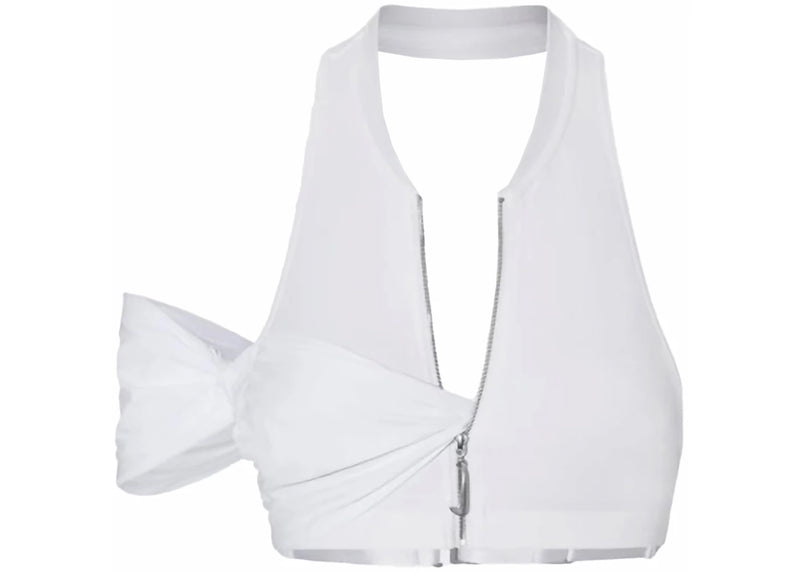 Jacquemus x Nike Le Haut Drape Top White