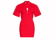Jacquemus x Nike Shorts-Sleeved T-Shirt Dress (Asia Sizing) Dark Red