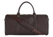 Kith Monogram Leather Duffle Bag Incognito