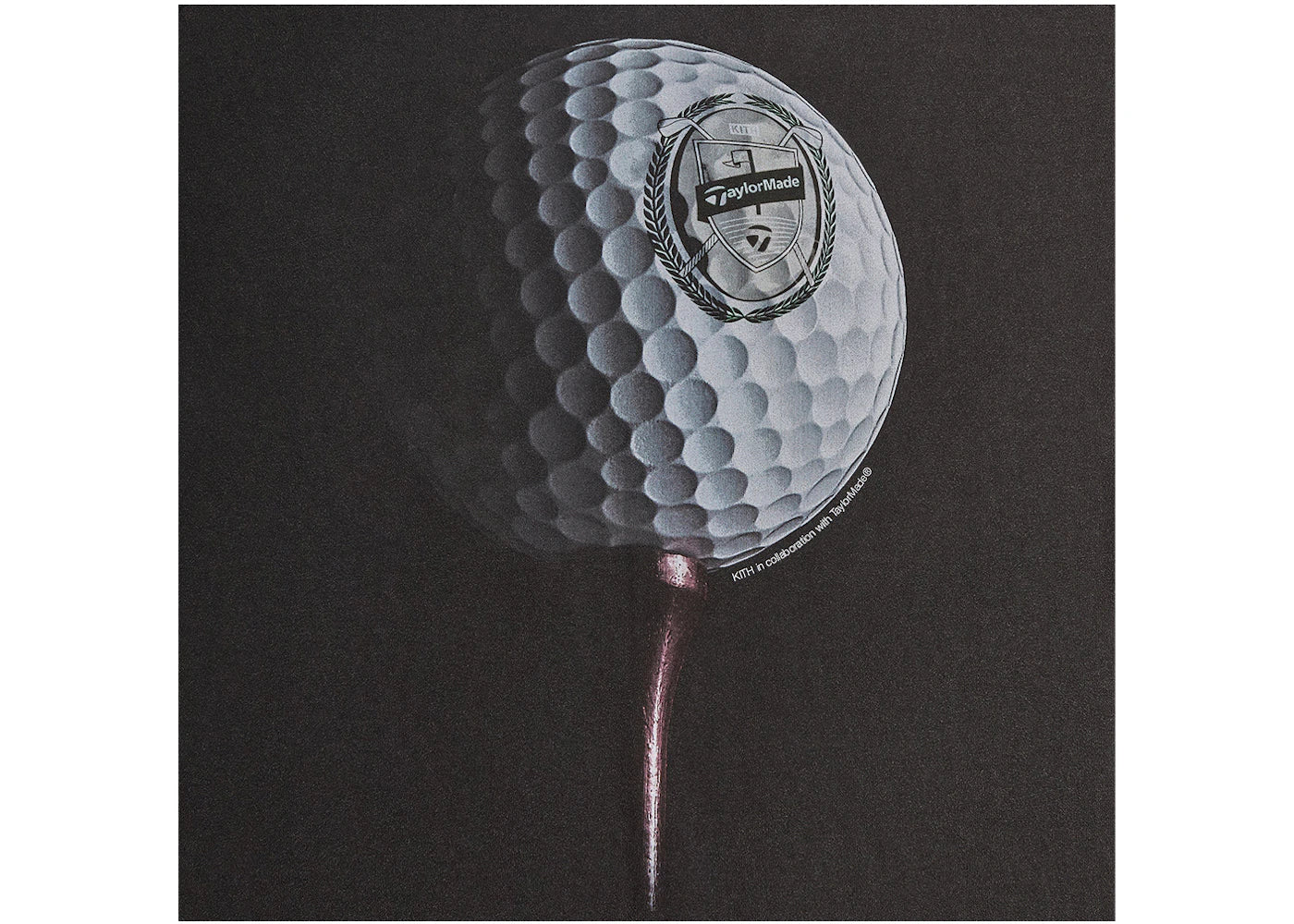Kith Taylormade Golf Ball Vintage T-Shirt Black