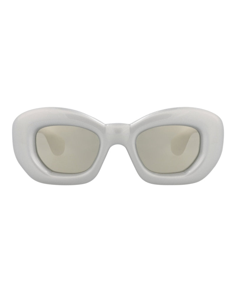 LOEWE Cat Eye Sunglasses Grey Grey Silver (LW40117I-47-20C)