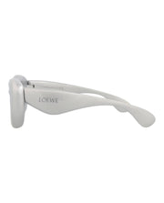 LOEWE Cat Eye Sunglasses Grey Grey Silver (LW40117I-47-20C)