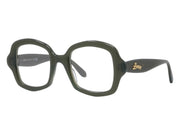 LOEWE Square Eyeglasses Olive Green (LW50066I 096)