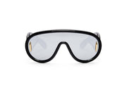 LOEWE Wave Mask Sunglasses (INTL. FIT) Black