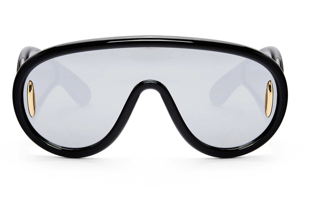LOEWE Wave Mask Sunglasses (INTL. FIT) Black