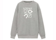 LOEWE x ON Technical Jersey Sweatshirt Grey Melange