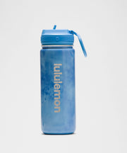 Lululemon Back to Life Sport Bottle 18oz Straw Lid *Print