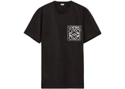 LOEWE Anagram Fake Pocket T-Shirt Black/White