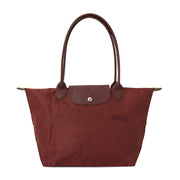 Longchamp Le Pliage Green M Shoulder Bag Wine