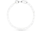 Louis Vuitton Chain Links Necklace Square Powder White