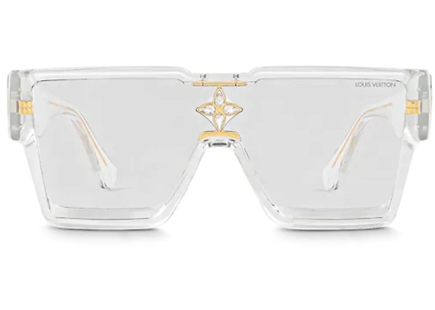 Louis Vuitton Cyclone Sunglasses Transparent