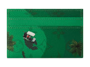 Louis Vuitton Golf Double Card Case Green
