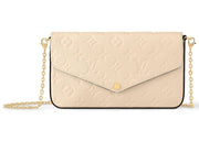 Louis Vuitton Felicie Pochette Cream
