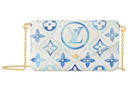 Louis Vuitton Felicie Pochette Lagoon Blue
