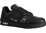 Louis Vuitton Lv Trainer Black Wool