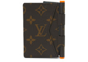 Louis Vuitton Pocket Organizer Monogram Solar Ray Orange Brown