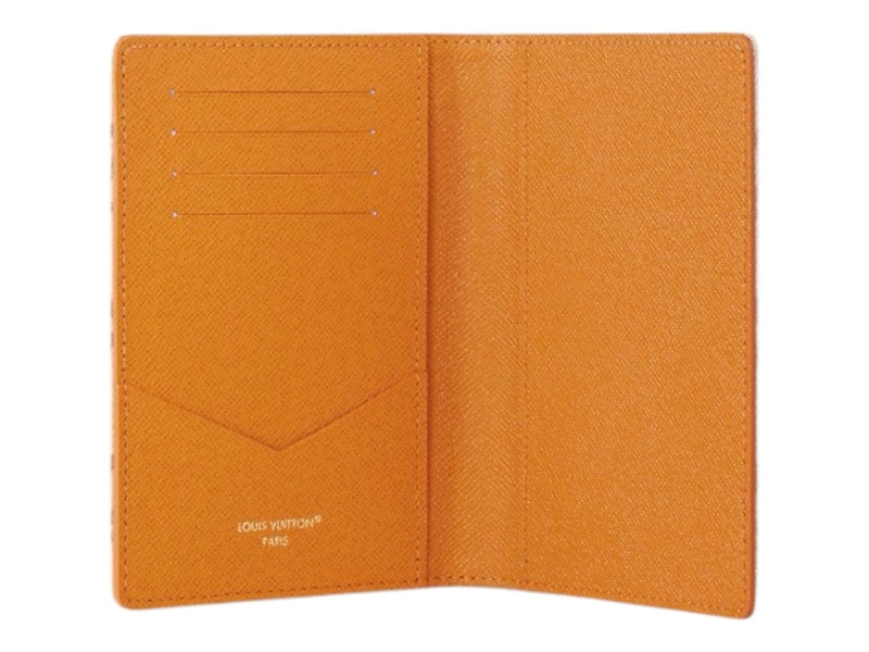 Louis Vuitton The Flight Mode Monogram Passport Cover Monogram Dune Pink Multicolor