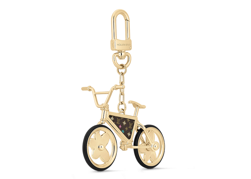 Louis Vuitton by Tyler, the Creator Monogram Craggy Bike Bag Charm Gold-color