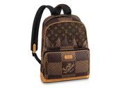 Louis Vuitton x Nigo Campus Backpack Damier Ebene Giant Brown