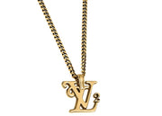 Louis Vuitton x Nigo Squared Necklace Gold