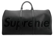 Louis Vuitton x Supreme Keepall Bandouliere Epi 55 Black