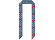 Louis Vuitton x Takashi Murakami Denim Cherry Bandeau Blue Denim