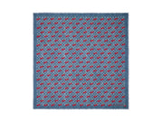Louis Vuitton x Takashi Murakami Denim Cherry Shawl Blue Denim