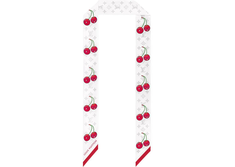 Louis Vuitton x Takashi Murakami Monogram Cherry Bandeau White