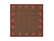 Louis Vuitton x Takashi Murakami Monogram Cherry Square 55 Brown