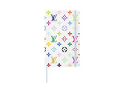 Louis Vuitton x Takashi Murakami Monogram Multicolor Jane Notebook MM White