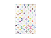 Louis Vuitton x Takashi Murakami Passport Cover White Multicolored