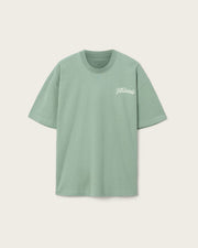 ALL SAINTS Odyssey Oversized Short Sleeve Crew Spring Green T-Shirt