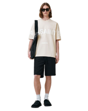 ALL SAINTS BIGGY SS CREW BAILEY TAUPE