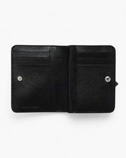 Marc Jacobs Marc Jacobs The Utility Snapshot Mini Compact Wallet Black/White Black/white