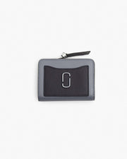 Marc Jacobs Marc Jacobs The Utility Snapshot Mini Compact Wallet Wolf Grey Multi Wolf Grey Multi
