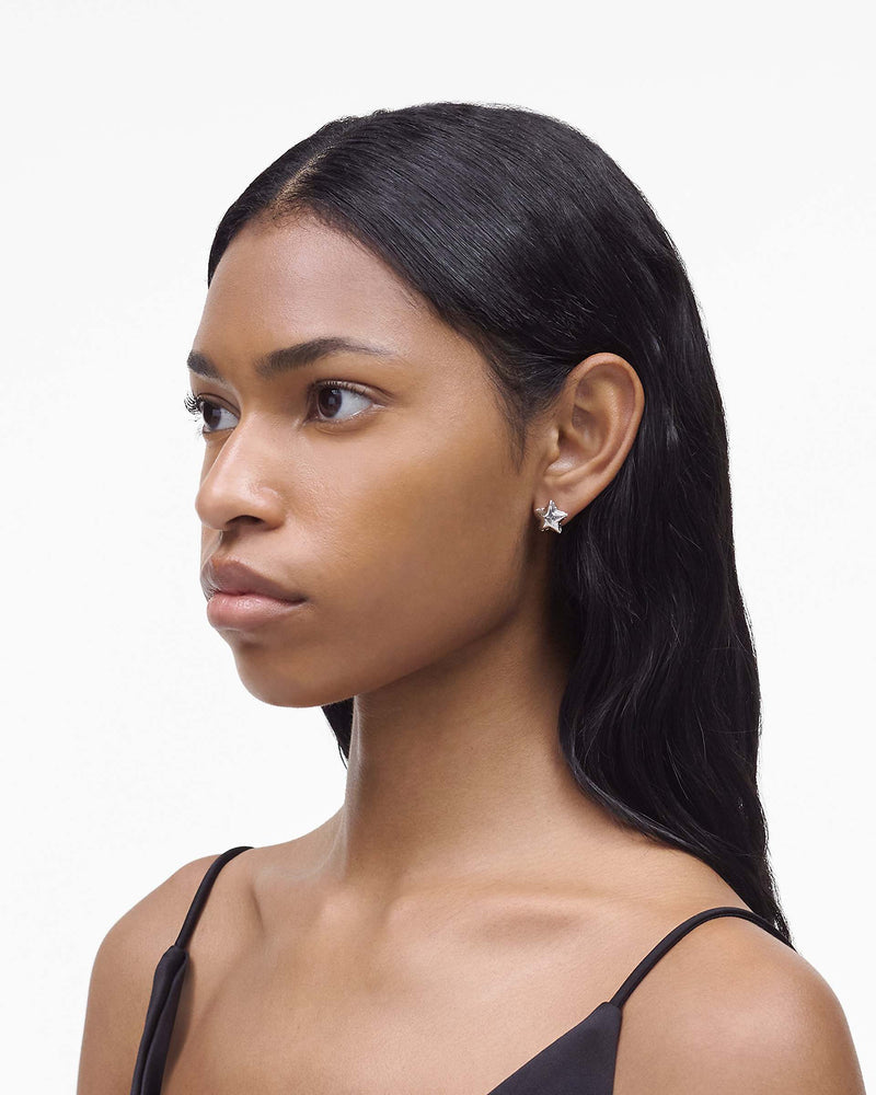 Marc Jacobs Marc Jacobs Balloon Star Earrings Light Antique Silver Light Antique Silver