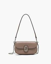 Marc Jacobs Marc Jacobs The Pebble Clover Shoulder Bag Cement Cement