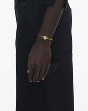 Marc Jacobs Marc Jacobs The Button Hinge Bracelet Gold/Cream Gold/cream