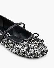 Marc Jacobs Marc Jacobs The Sequin Sabrina Ballerina Silver Silver
