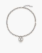 Marc Jacobs Marc Jacobs The Heart Balloon Necklace Light Antique Silver Light Antique Silver
