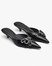 Marc Jacobs Marc Jacobs The Emma Kitten Heel Black Black