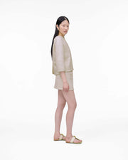 Marc Jacobs Marc Jacobs The Colorblock Dual T-Strap Sandal Reed Multi Reed Multi